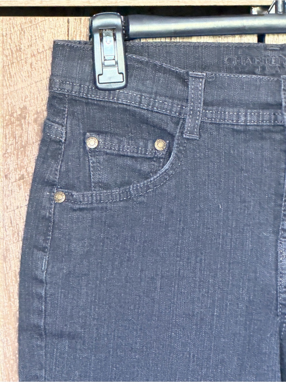 NWT Women’s Black Straight-Leg Jeans - Picture 4 of 12